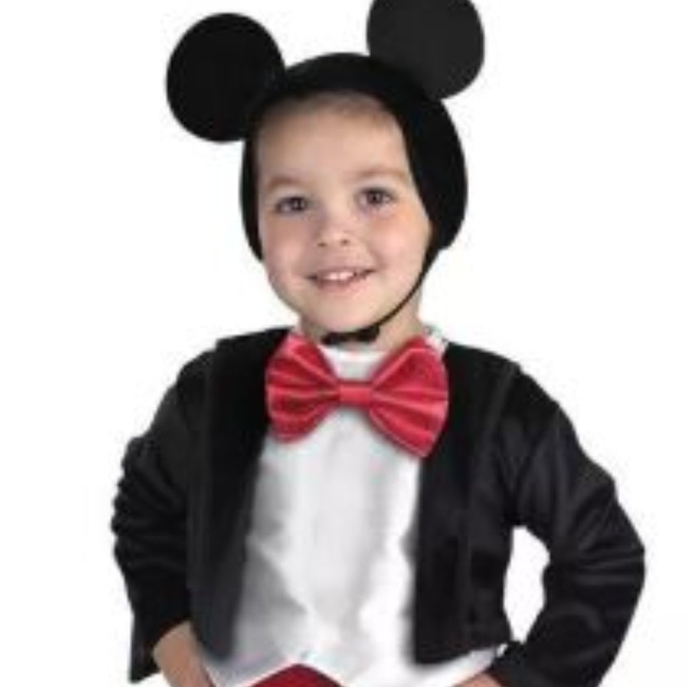 Disney Mickey Mouse Velour Costume Jumpsuit - Picture 3 of 6